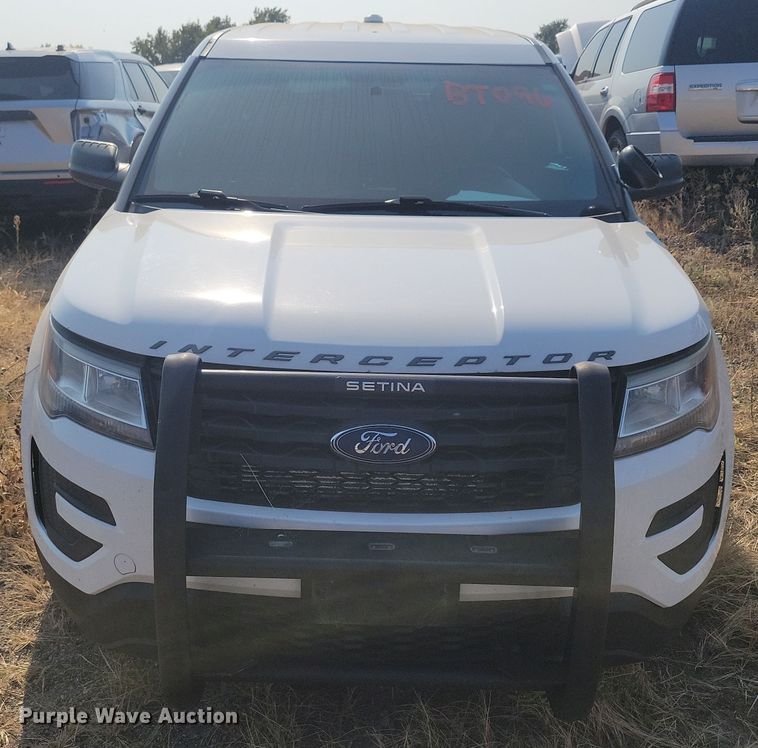 image for item JO9323 2017 Ford Explorer Police Interceptor SUV