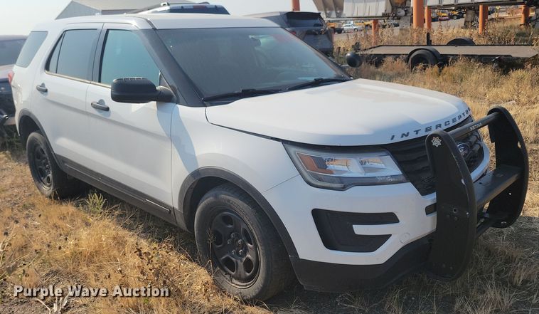 image for item JO9323 2017 Ford Explorer Police Interceptor SUV