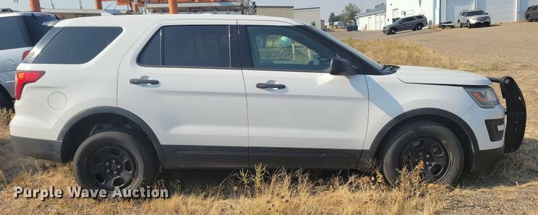image for item JO9323 2017 Ford Explorer Police Interceptor SUV