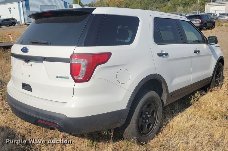 image for item JO9323 2017 Ford Explorer Police Interceptor SUV
