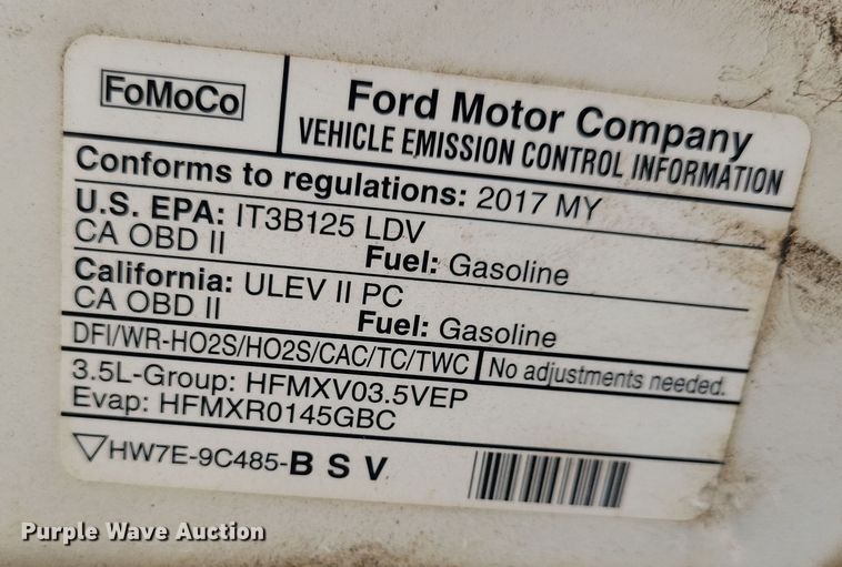 image for item JO9323 2017 Ford Explorer Police Interceptor SUV