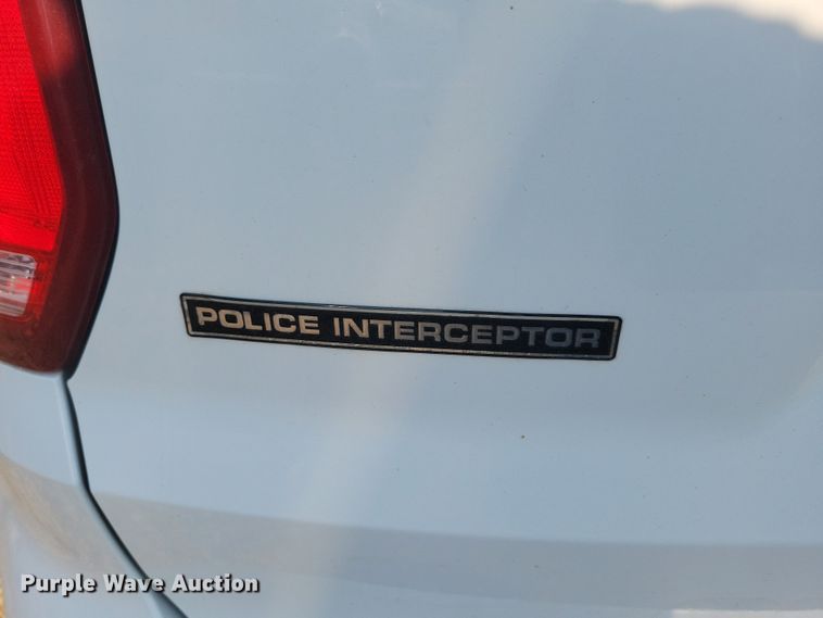 image for item JO9323 2017 Ford Explorer Police Interceptor SUV