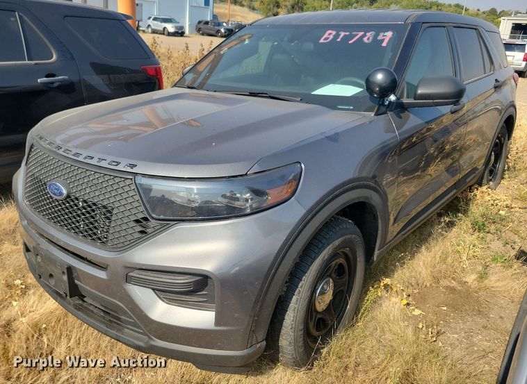 image for item JO9327 2022 Ford Explorer Police Interceptor SUV