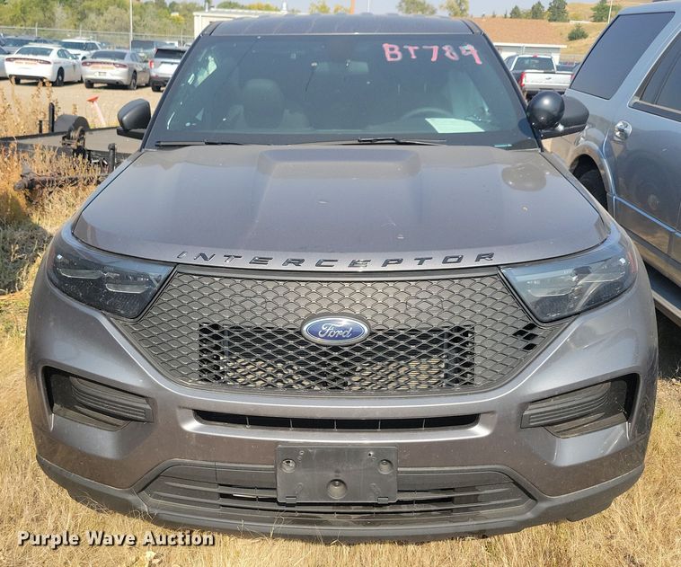 image for item JO9327 2022 Ford Explorer Police Interceptor SUV