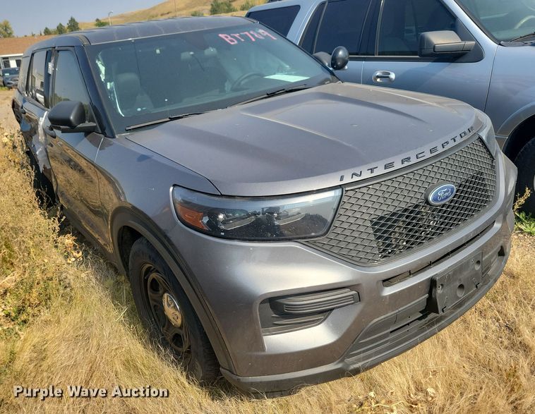 image for item JO9327 2022 Ford Explorer Police Interceptor SUV