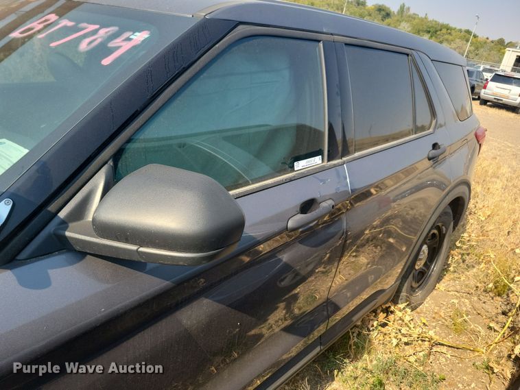 image for item JO9327 2022 Ford Explorer Police Interceptor SUV