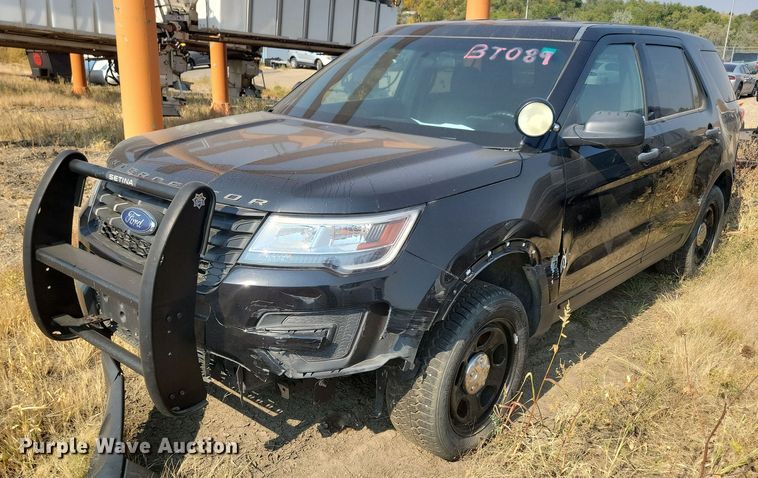 image for item JO9328 2017 Ford Explorer Police Interceptor SUV