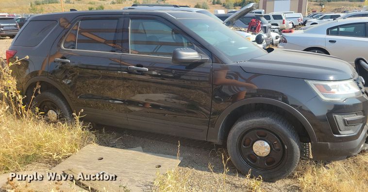 image for item JO9328 2017 Ford Explorer Police Interceptor SUV