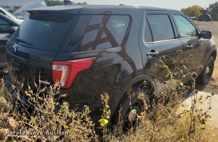 image for item JO9328 2017 Ford Explorer Police Interceptor SUV