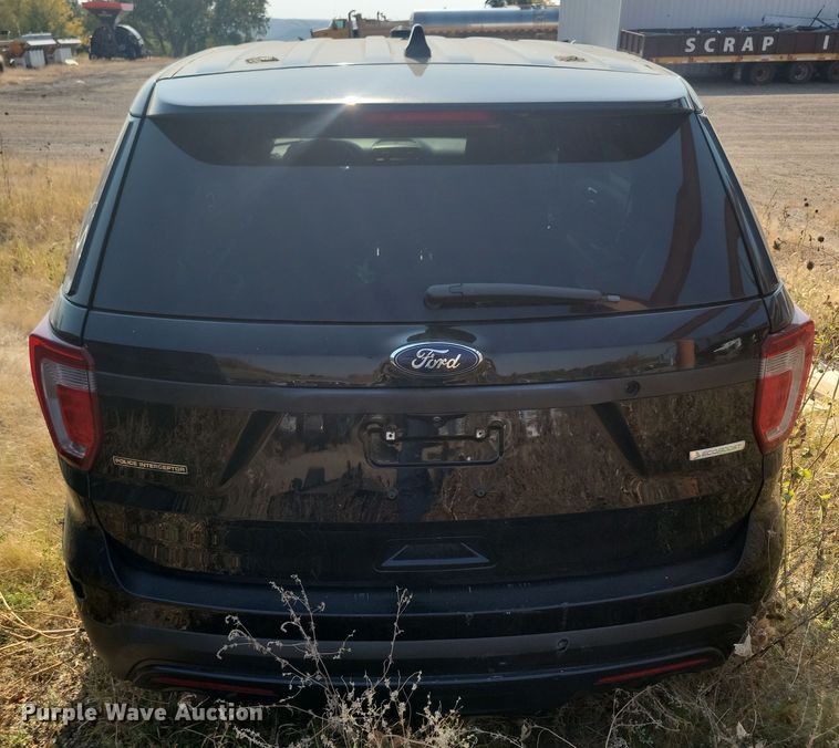image for item JO9328 2017 Ford Explorer Police Interceptor SUV