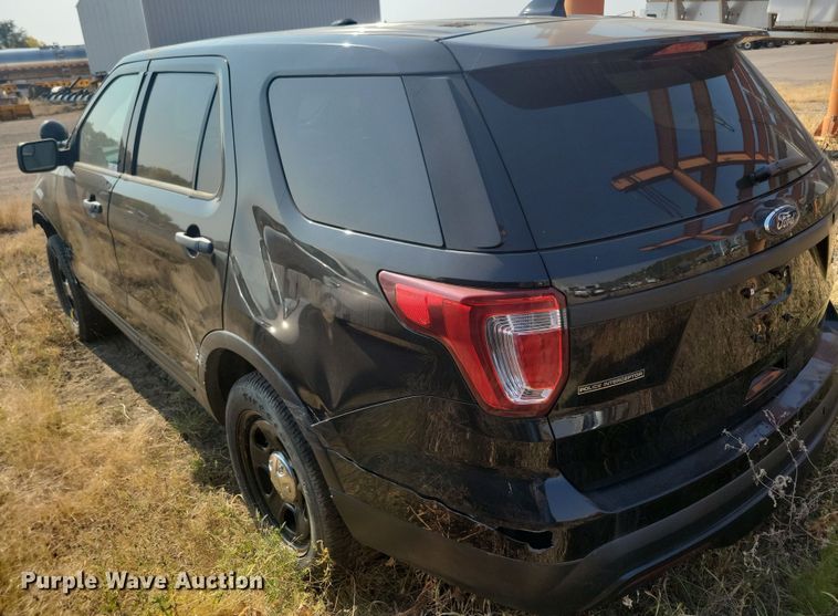 image for item JO9328 2017 Ford Explorer Police Interceptor SUV