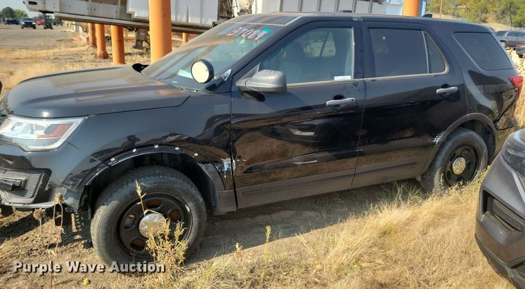 image for item JO9328 2017 Ford Explorer Police Interceptor SUV