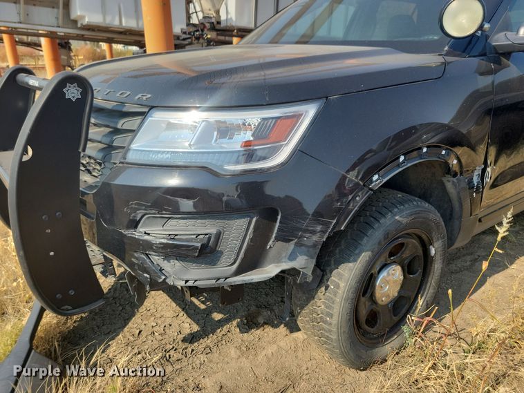 image for item JO9328 2017 Ford Explorer Police Interceptor SUV