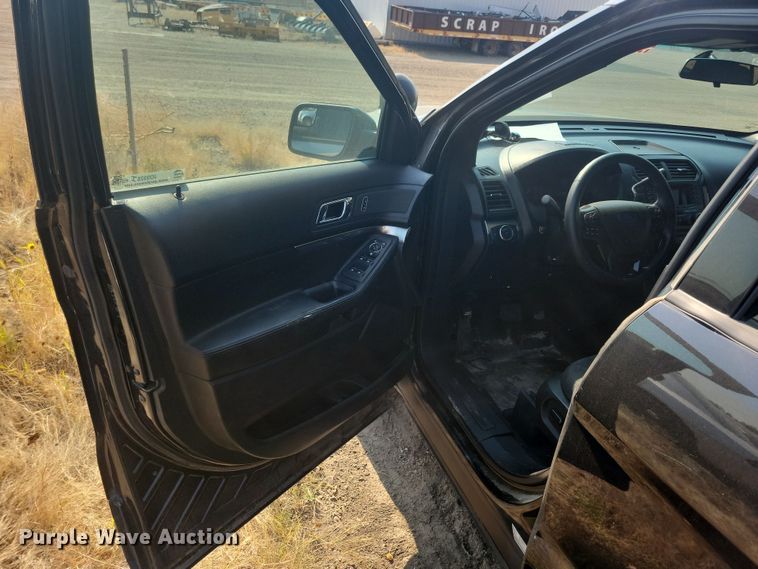 image for item JO9328 2017 Ford Explorer Police Interceptor SUV