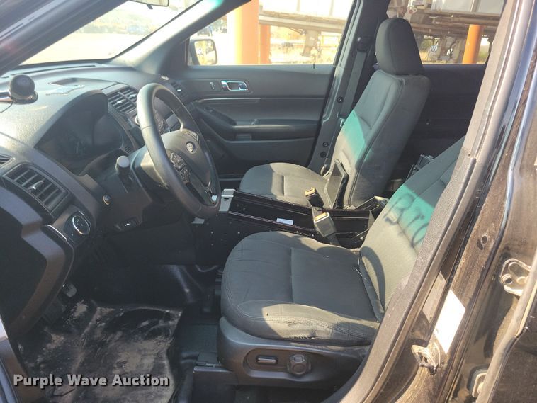 image for item JO9328 2017 Ford Explorer Police Interceptor SUV