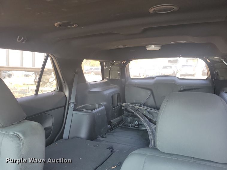 image for item JO9328 2017 Ford Explorer Police Interceptor SUV