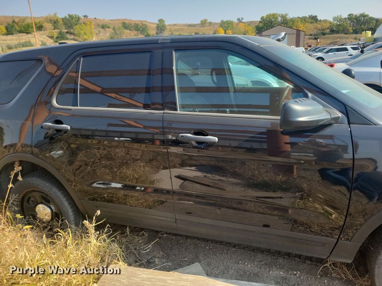 image for item JO9328 2017 Ford Explorer Police Interceptor SUV