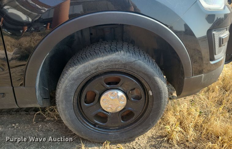 image for item JO9328 2017 Ford Explorer Police Interceptor SUV