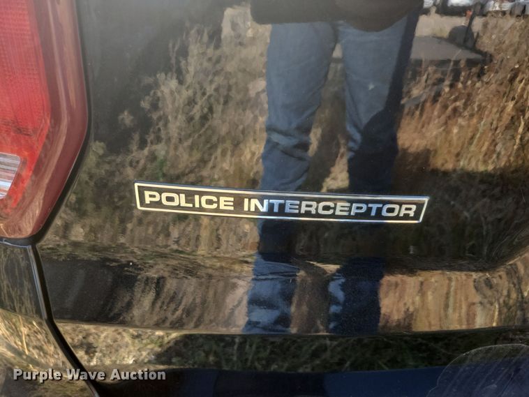 image for item JO9328 2017 Ford Explorer Police Interceptor SUV