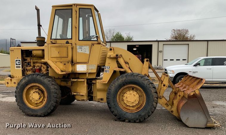 image for item JT9663 1972 Caterpillar 920 wheel loader