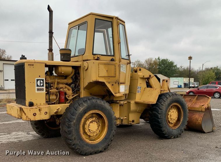 image for item JT9663 1972 Caterpillar 920 wheel loader