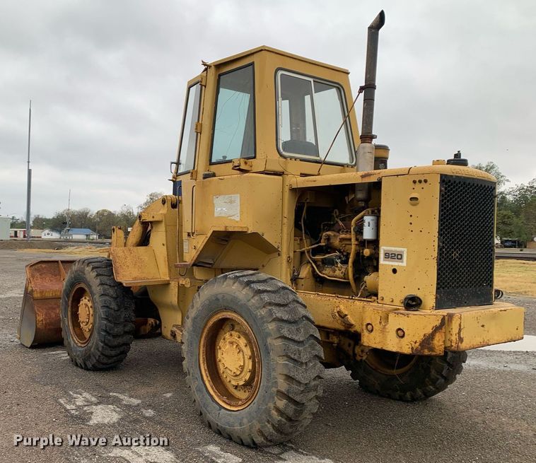 image for item JT9663 1972 Caterpillar 920 wheel loader