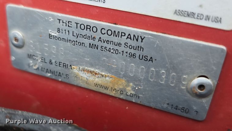 image for item LW9965 Toro Groundsmaster 5900 lawn mower