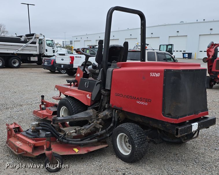 image for item LW9967 Toro Groundsmaster 4000-D lawn mower