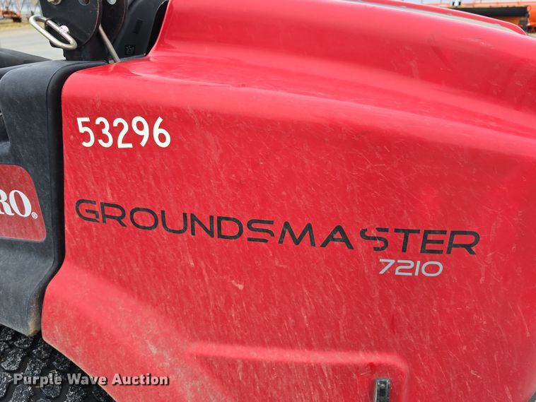 image for item LW9969 Toro Groundsmaster 7210 ZTR lawn mower