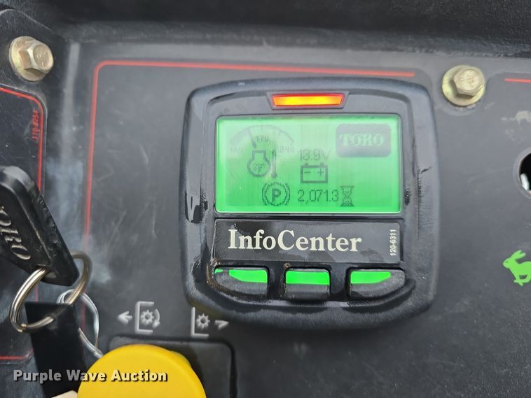 image for item LW9969 Toro Groundsmaster 7210 ZTR lawn mower