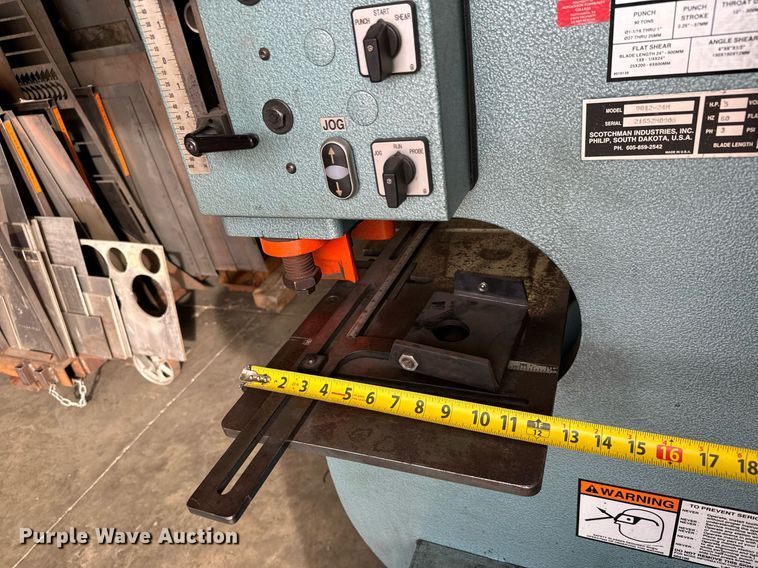 image for item MS9885 Scotchman 9012-24M ironworker