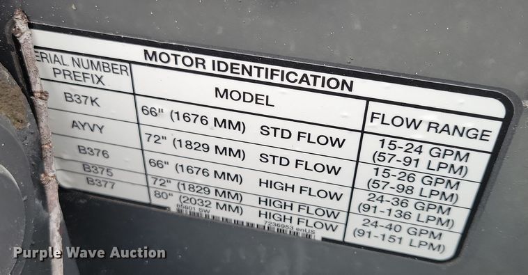 image for item OH9331 2014 Bobcat 80 skid steer rotary mower