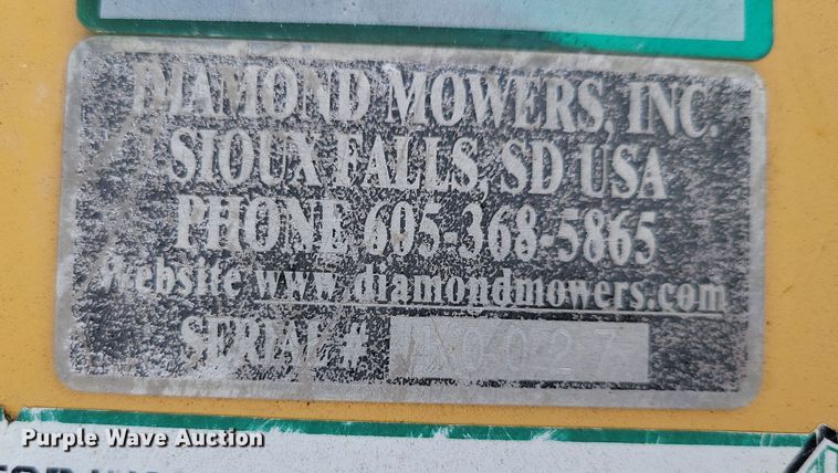 image for item OH9335 Diamond side boom rotary mower