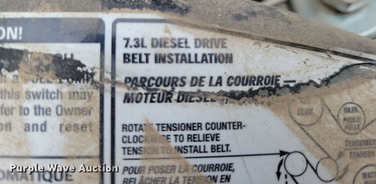 image for item OH9346 2002 Ford F450 Super Duty XLT Crew Cab flatbed truck