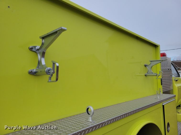 image for item OH9347 1986 GMC C7000 pumper fire truck