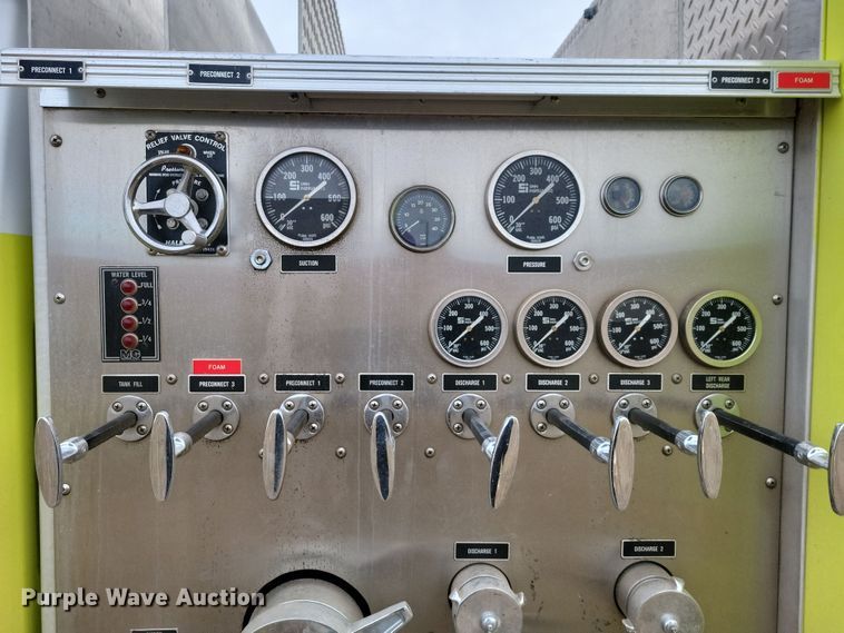 image for item OH9347 1986 GMC C7000 pumper fire truck