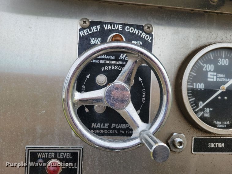 image for item OH9347 1986 GMC C7000 pumper fire truck