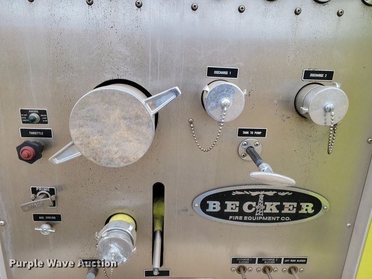 image for item OH9347 1986 GMC C7000 pumper fire truck