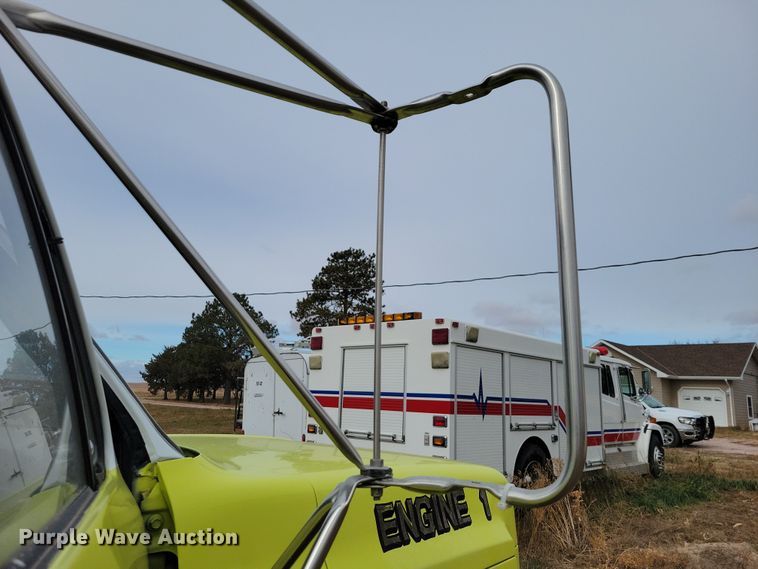 image for item OH9347 1986 GMC C7000 pumper fire truck