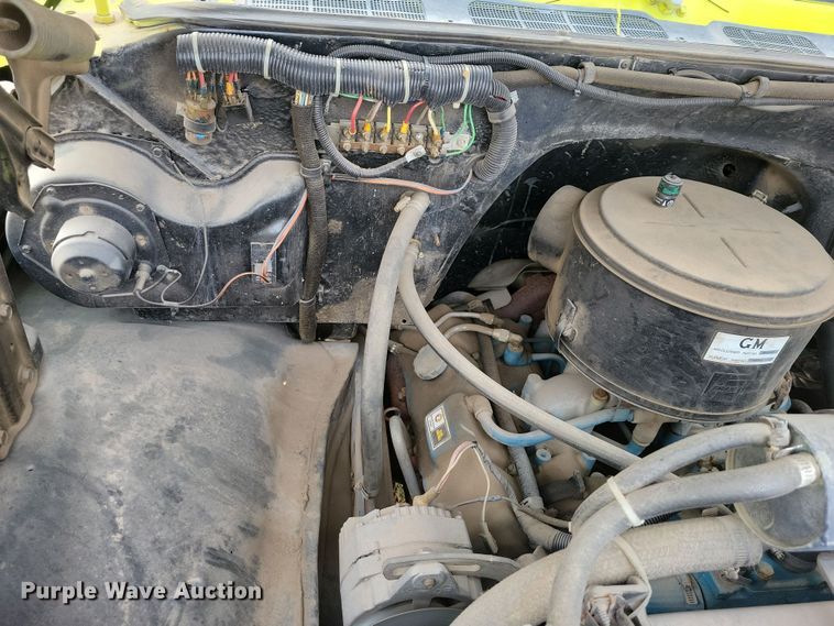 image for item OH9347 1986 GMC C7000 pumper fire truck