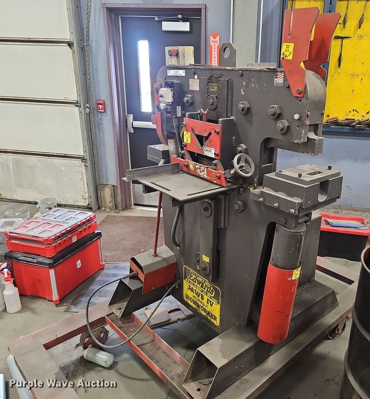 image for item OJ9019 Edwards 55 Ton iron worker