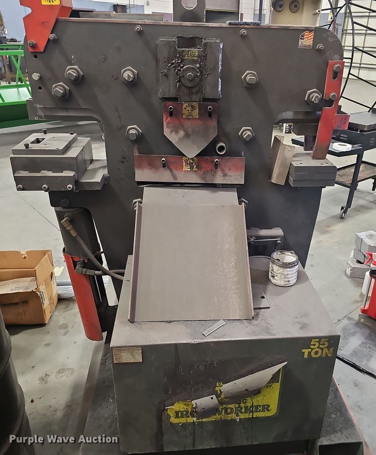 image for item OJ9019 Edwards 55 Ton iron worker