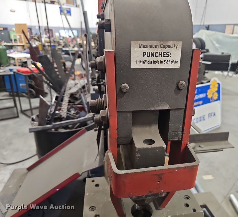 image for item OJ9019 Edwards 55 Ton iron worker