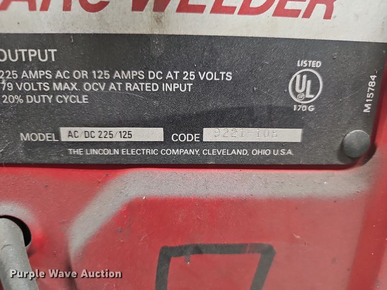 image for item OJ9020 (3) Lincoln welders