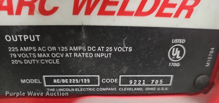 image for item OJ9020 (3) Lincoln welders