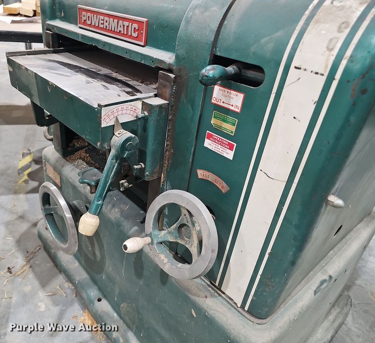 image for item OJ9021 Powermatic  160 wood planer 