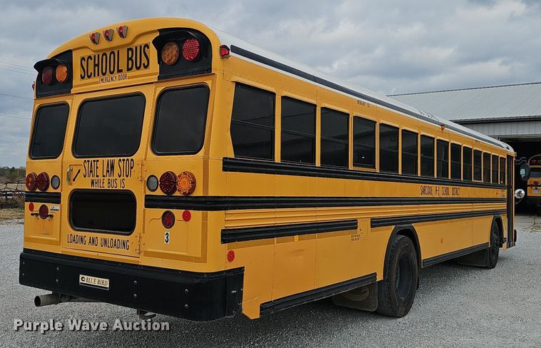 image for item OJ9025 2009 Blue Bird All American school bus