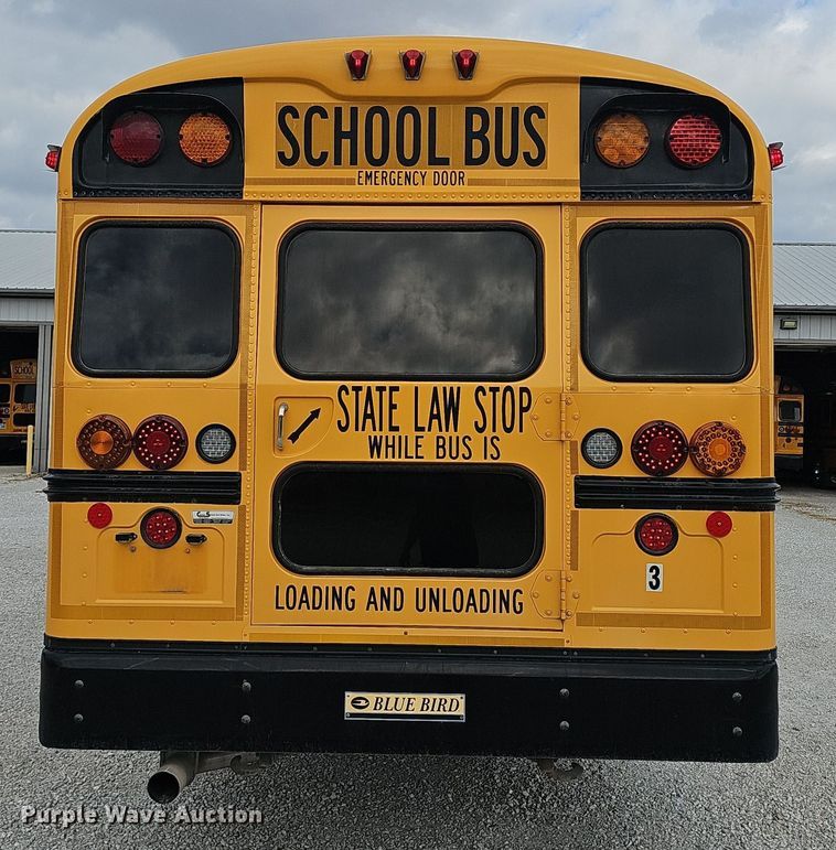 image for item OJ9025 2009 Blue Bird All American school bus