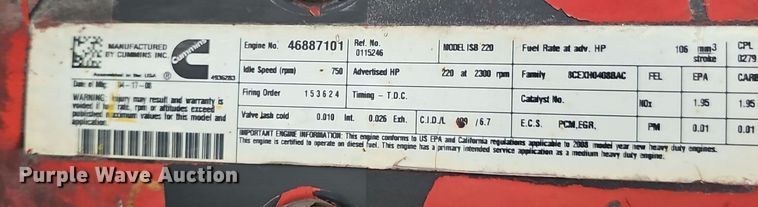 image for item OJ9025 2009 Blue Bird All American school bus