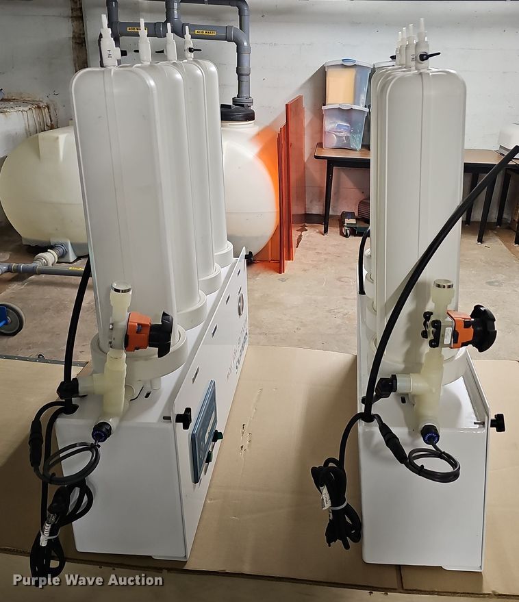 image for item OJ9053 (2) Siemens Modulab deionized water treatment system